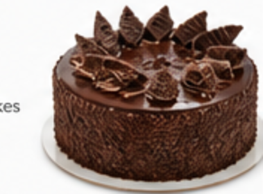 Celebration cake styled for gifting in Jammu