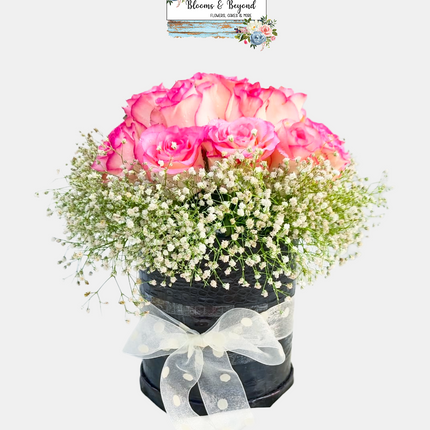 Blush Elegance Pink Rose Bouquet