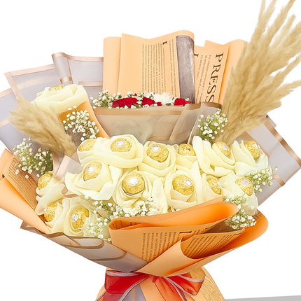 Golden Whisper Bouquet