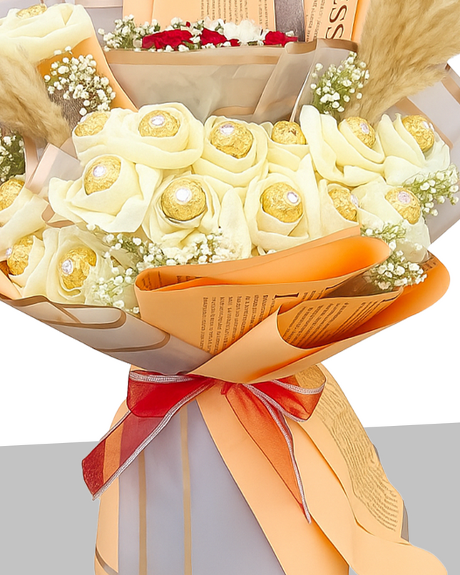 Golden Whisper Bouquet