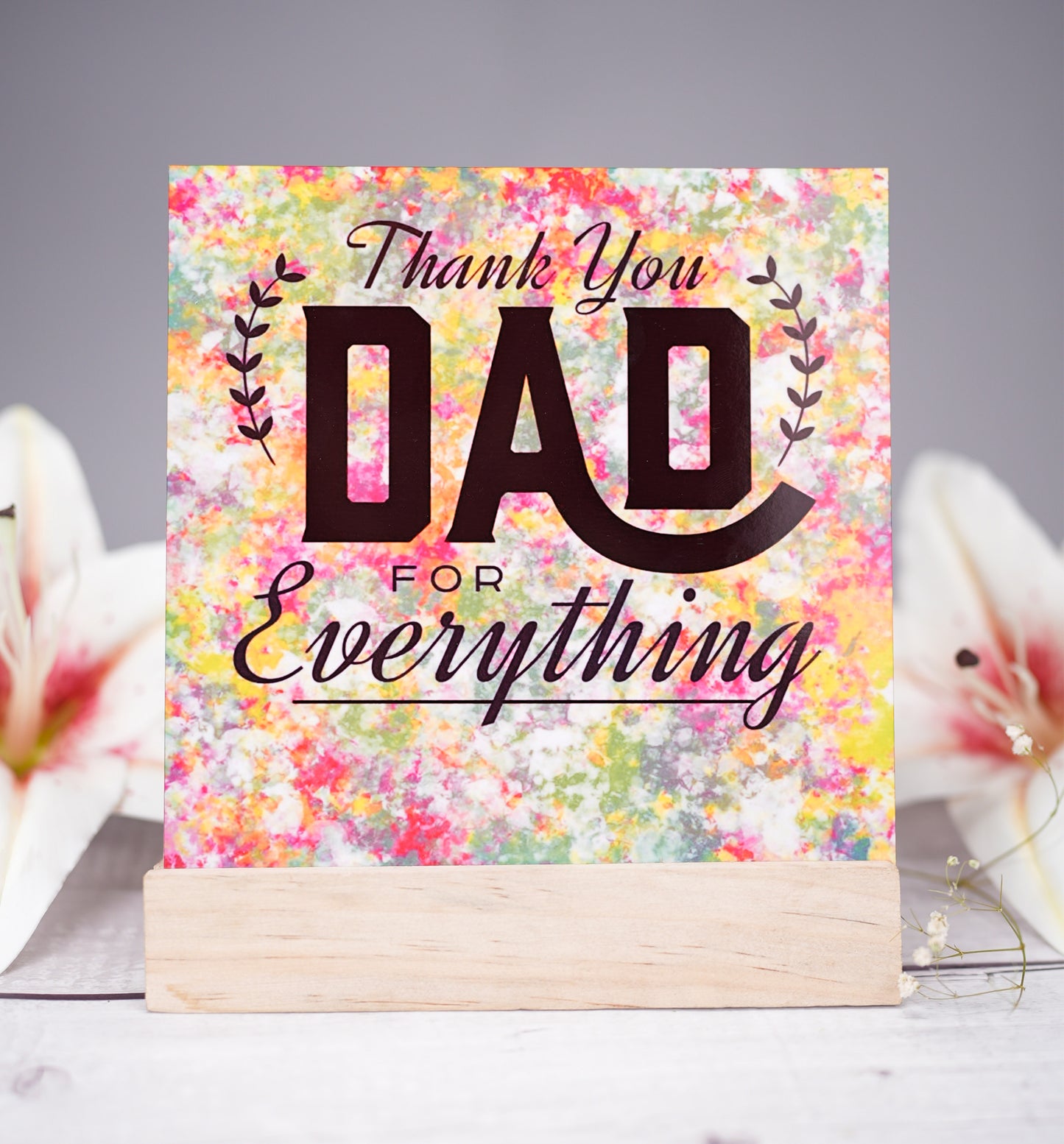 Thankyou Dad Frame