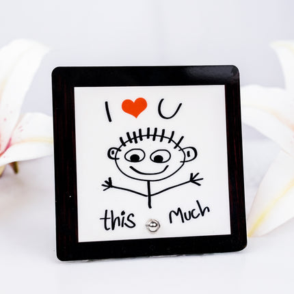 I Love You Frame