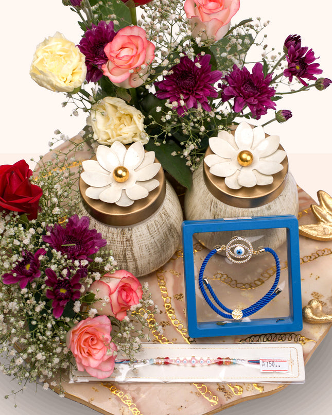 Evil Eye Elegance Rakhi Tray
