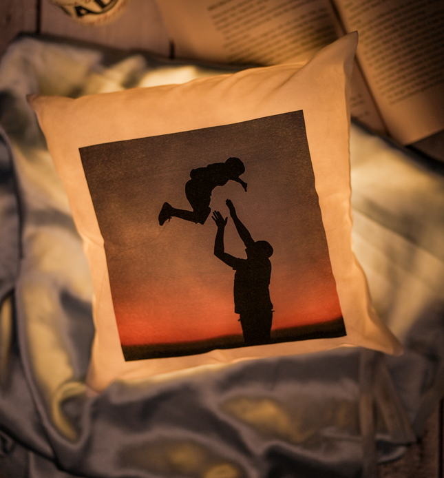 Father's Day LED Cushion