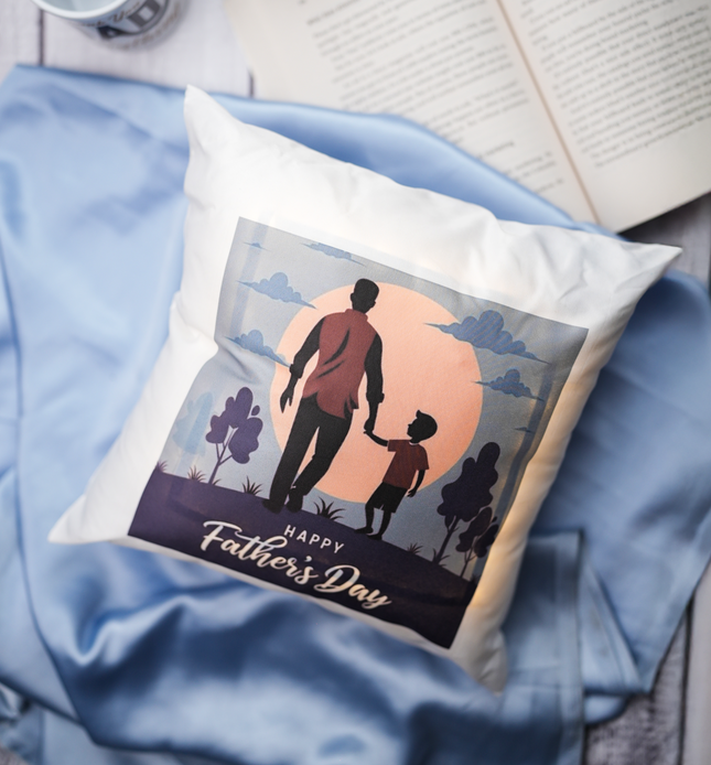 Happy Father's Day LED Cushion