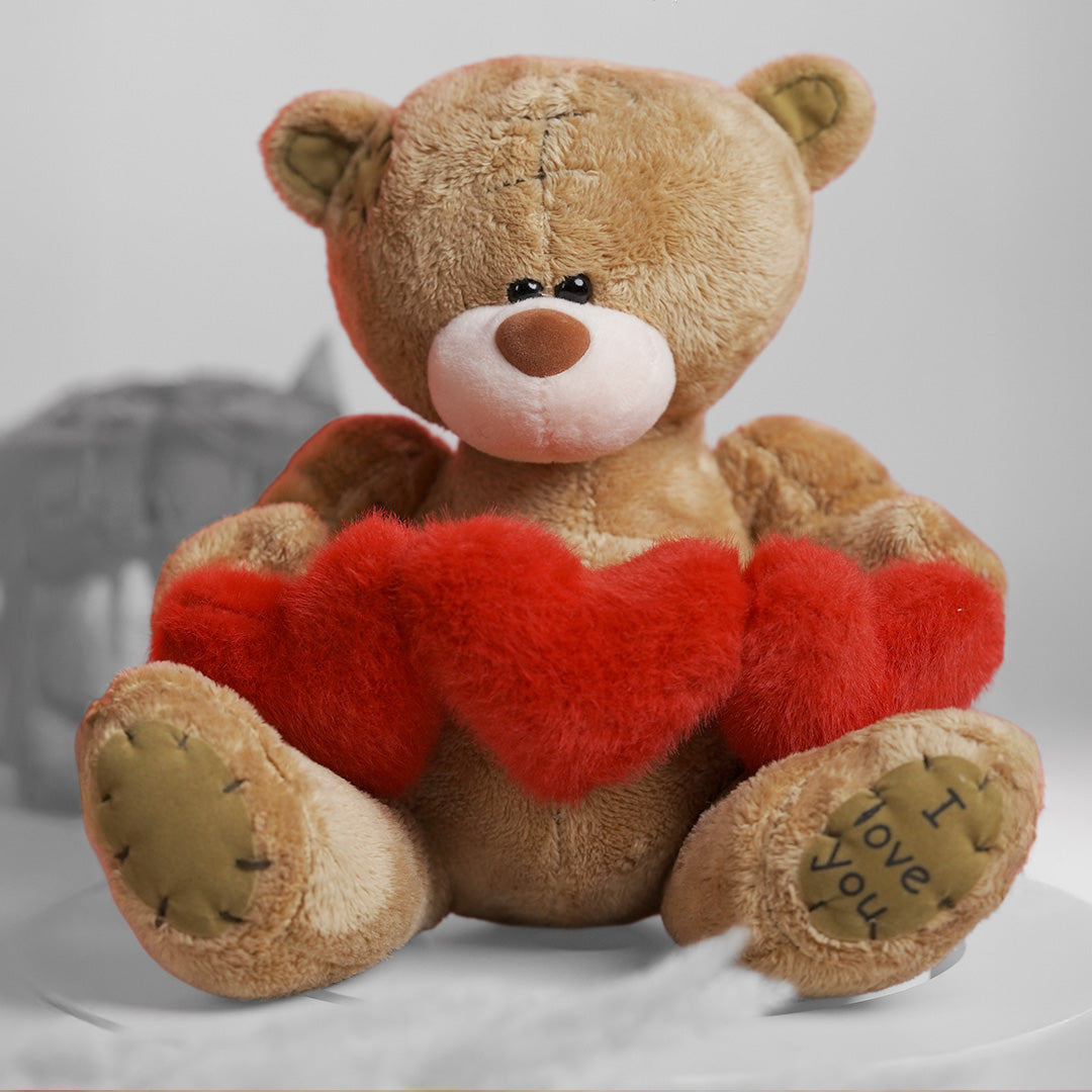 Daisy Dreams Celebration Combo – Bouquet, Cake & Teddy